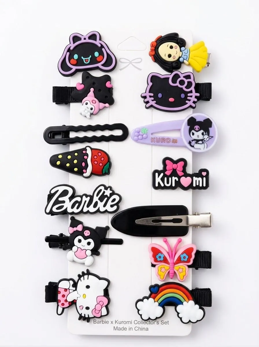pack barettes pinces cheveux filles - dodo.ma