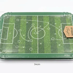 plateau de decoration anniversaire theme football -dodo.ma