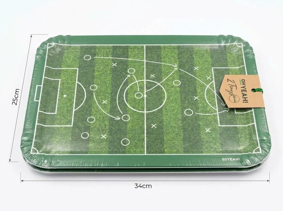 plateau de decoration anniversaire theme football -dodo.ma